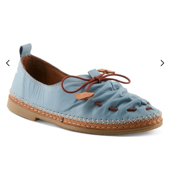 Spring Step Blue BERNA Shoes - Picture 1 of 10